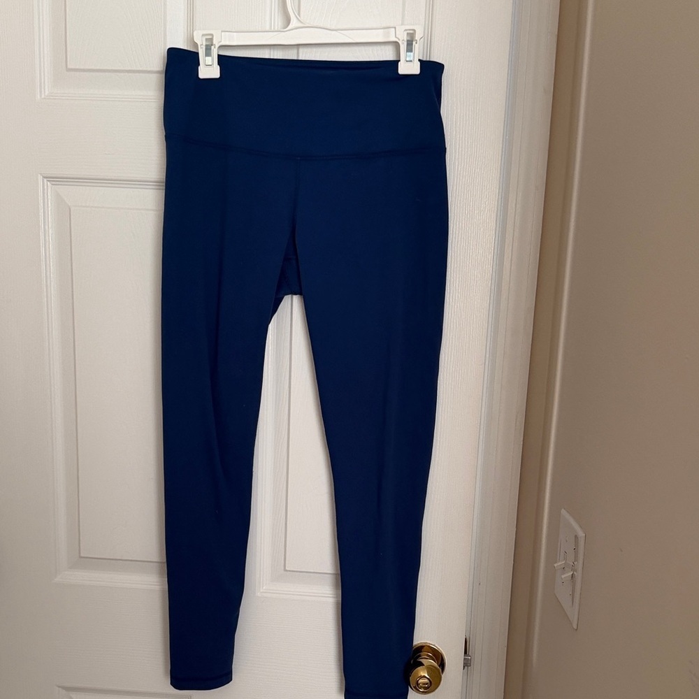 Yogalicious Midnight Blue Lattace Leggings
